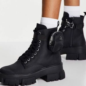Steve Madden Combat Boots